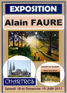 EXPOSITION ALAIN FAURE A CHARTRES