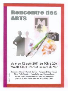 EXPOSITION A ST LAURENT DU VAR