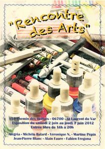 EXPOSITION RENCONTRE DES ARTS
